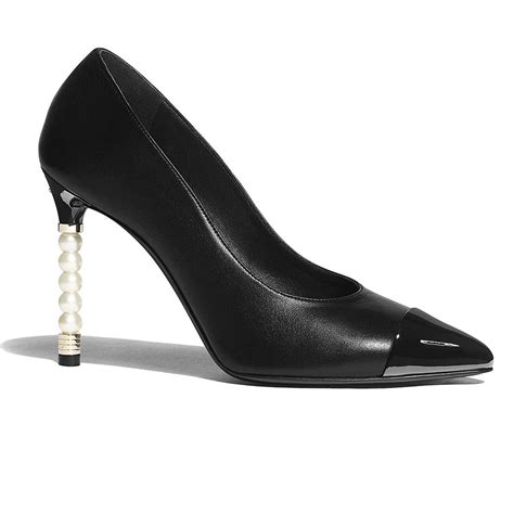 chanel women's high heel